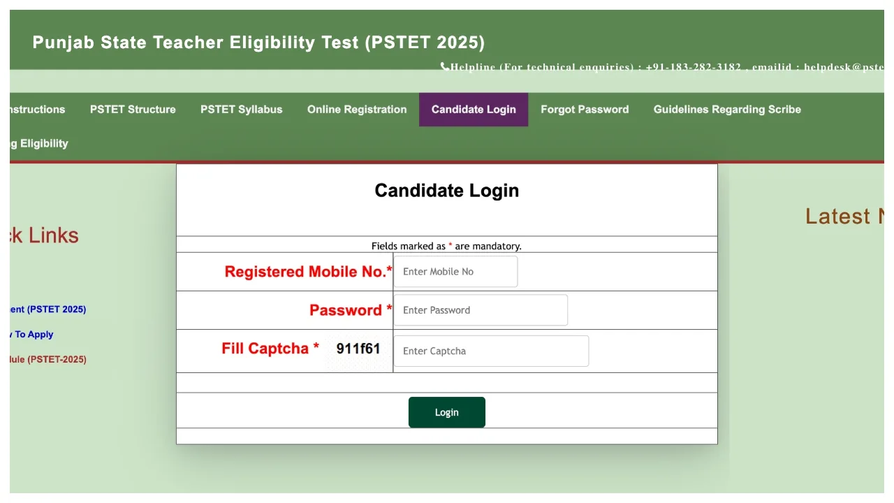PSTET 2026 Admit Card Released: Check Exam Date, Download Hall Ticket Before March 15