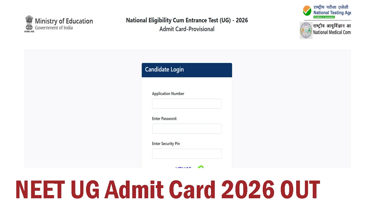 NNEET UG 2026 Admit Card OUT Now : Download Link, Exam Rules & Last-Minute Checklist You Can’t Miss